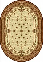 Овальный ковер из шерсти шерстяной Floare DOFIN 209-1149 ОВАЛ