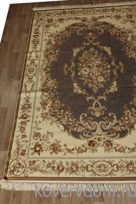 Рельефный ковер из вискозы VENEZIA 5082 191872b lt brow