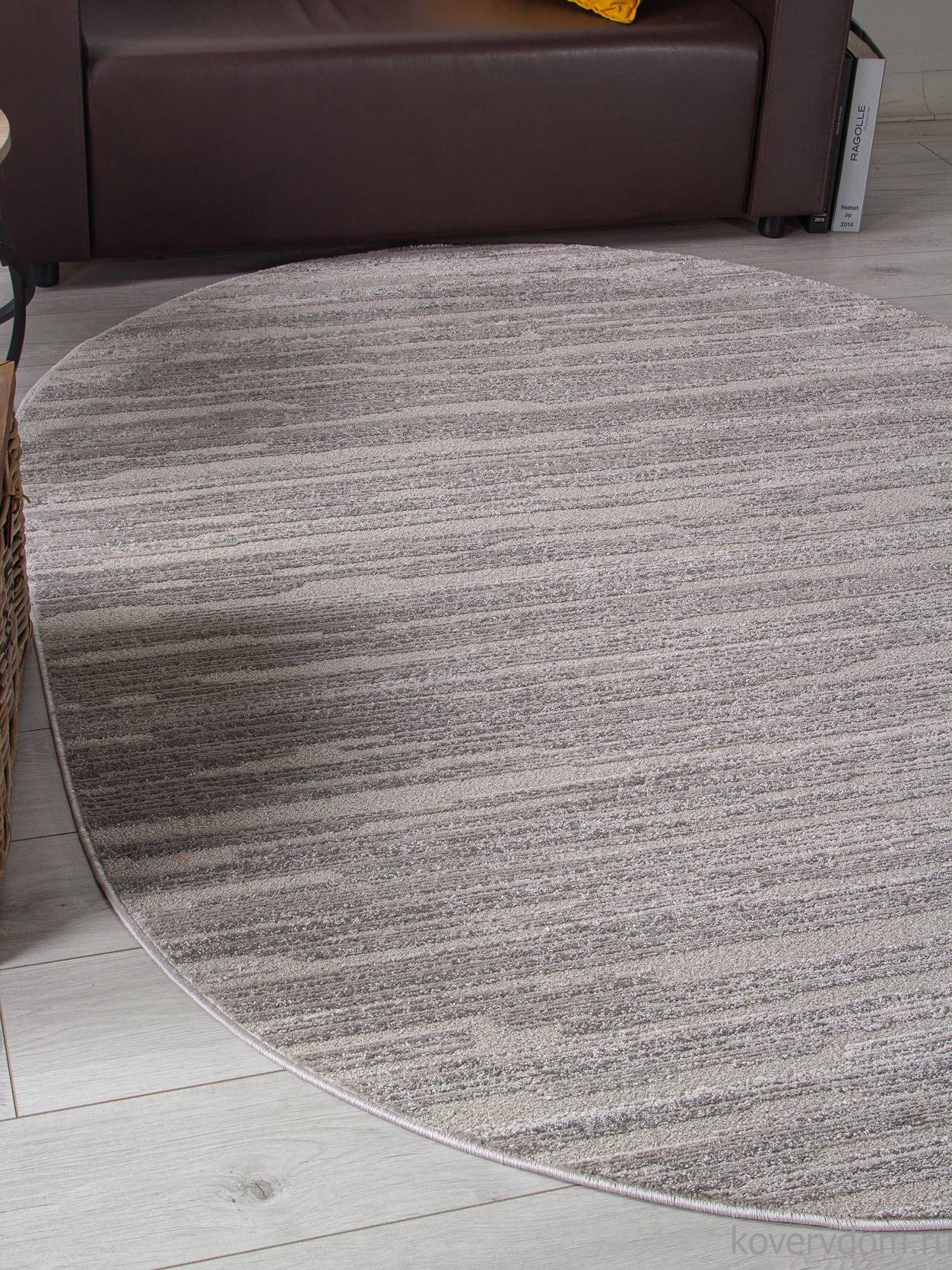 Ковер DIOS F441 LIGHT GRAY Овал