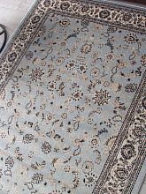 Круглый ковер VALENCIA DELUXE D251 L.BLUE-BROWN