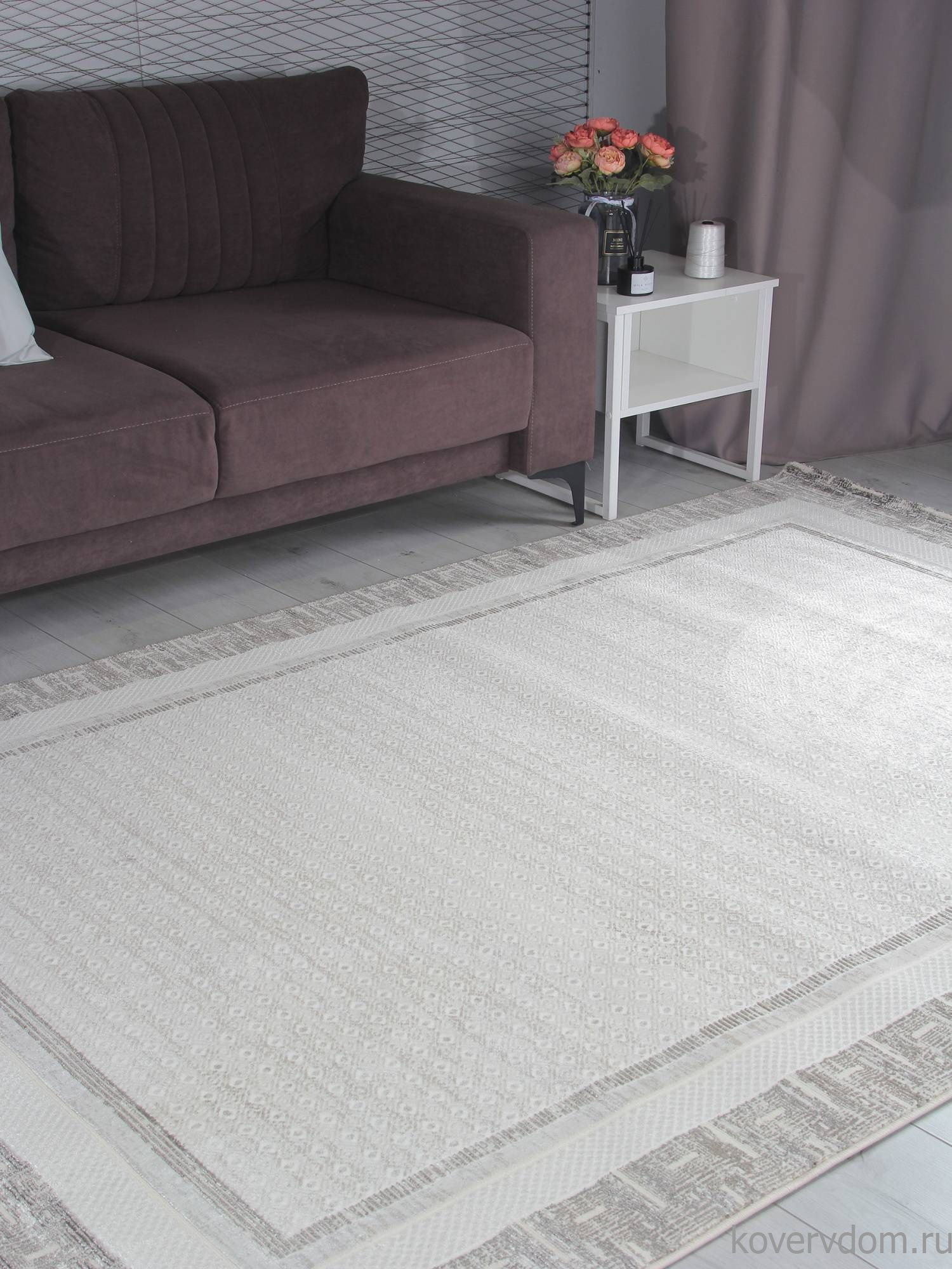 Ковер LILY 9317A S.WHITE / P.VIZON