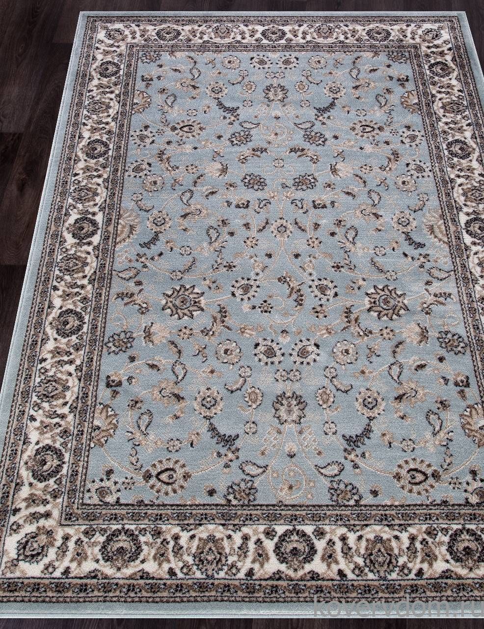 Ковер VALENCIA DELUXE-A D251 L.BLUE-BROWN
