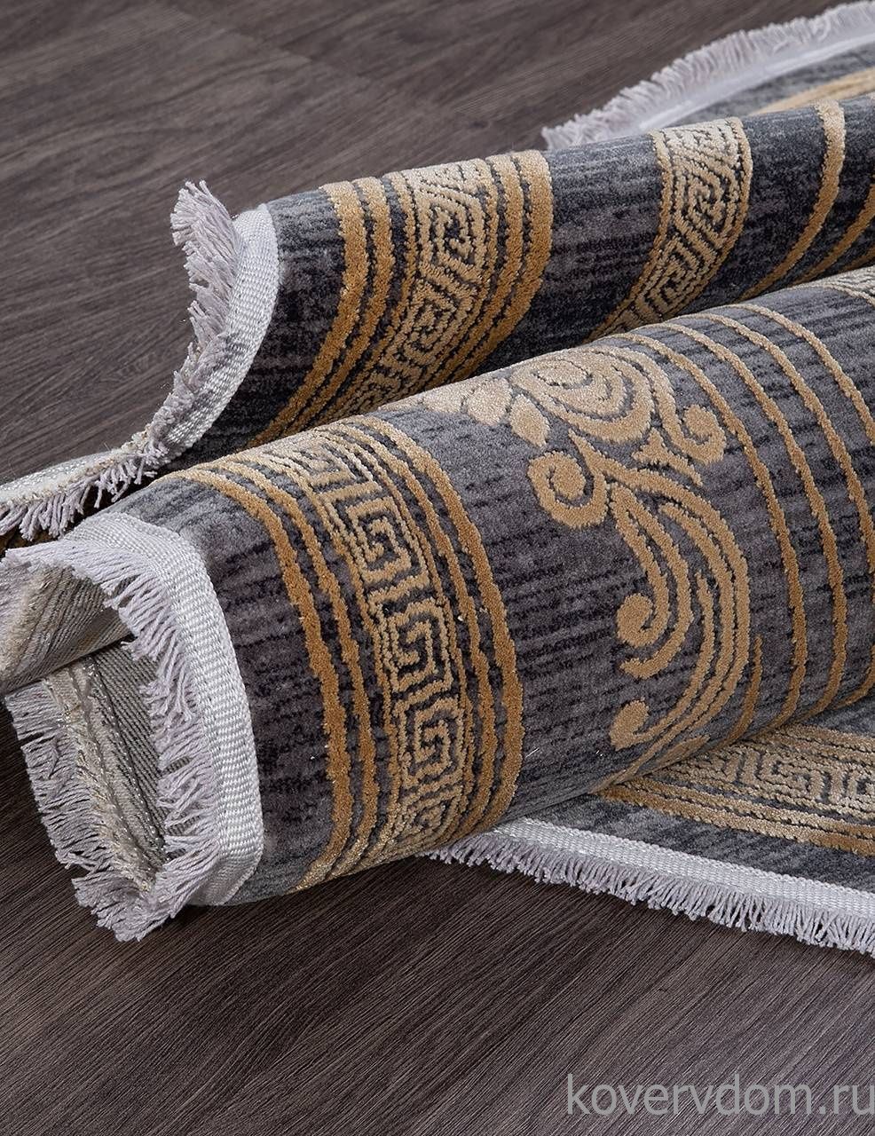 Ковер MILANO 21071Y D.GREY / L.YELLOW Круг