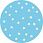 Ковер детский FUNKY TOP STARF blue ROUND