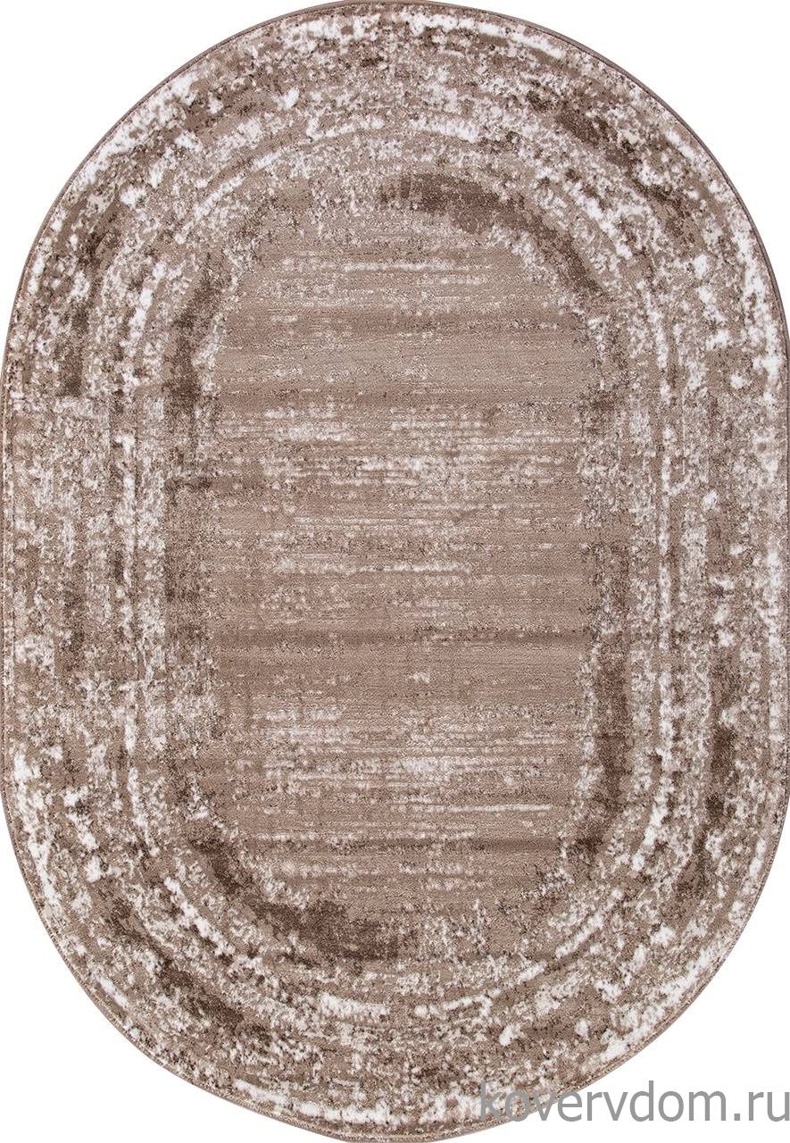Ковер MARDAN 1280A VIZON COKEN / BROWN Овал