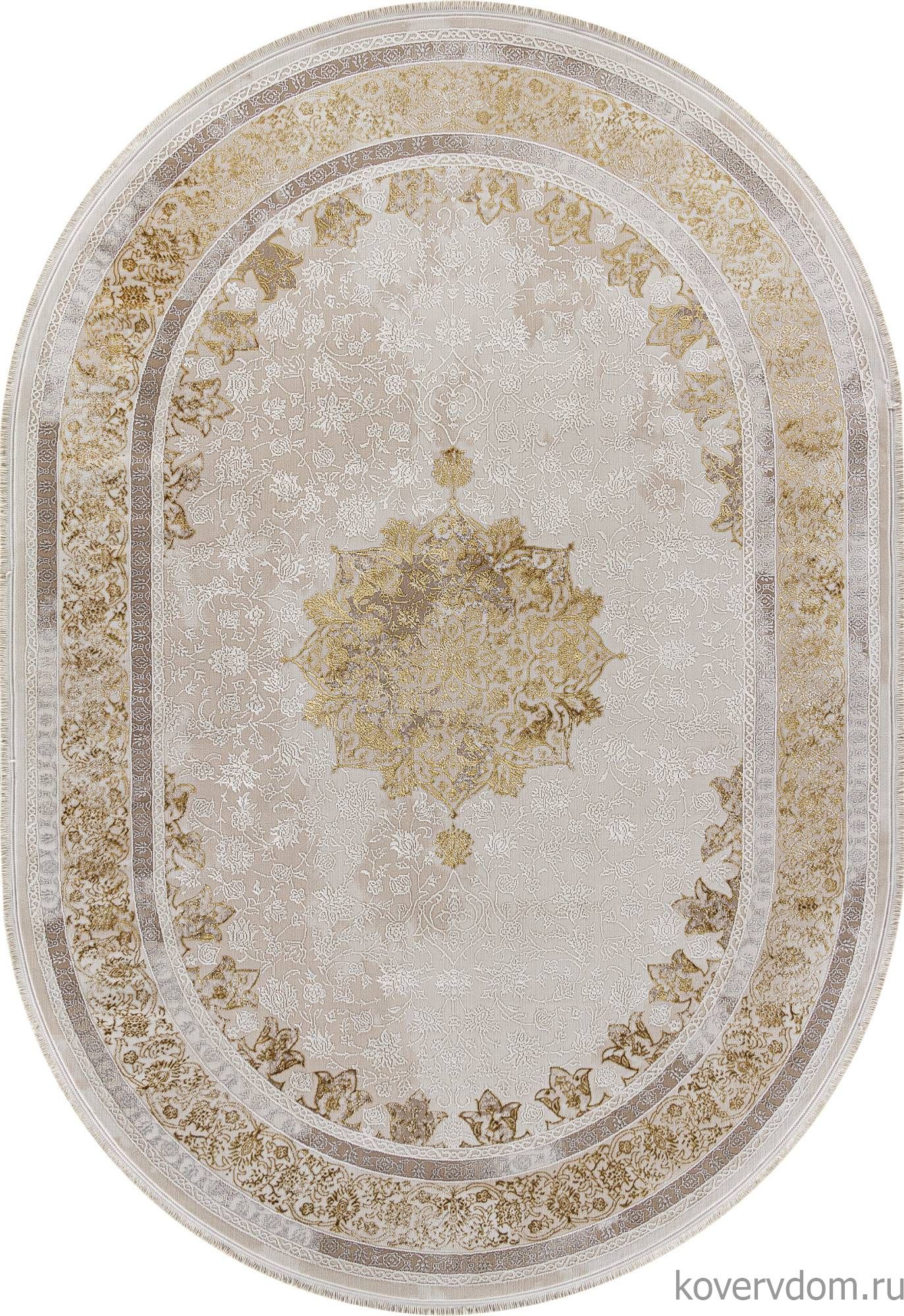 Ковер DELINA A064A CREAM / GOLD FDY Овал Ковер DELINA A064A CREAM / GOLD FDY Овал