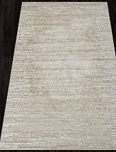 Пушистый круглый ковер CUBA F270 BEIGE
