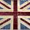 Ковер винтажный ручной работы Британский флаг Vintage Flag Patchwork 230315