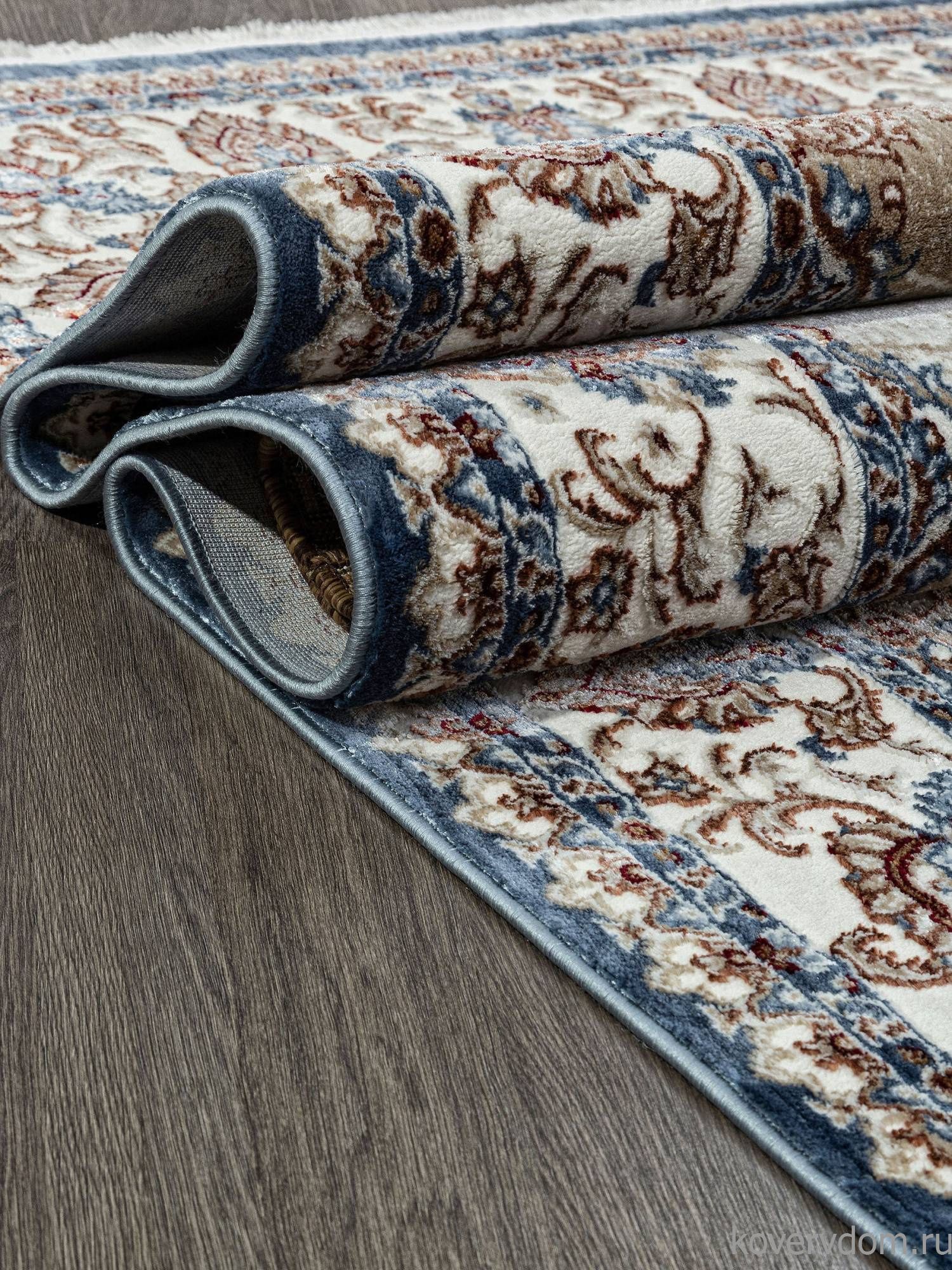 Ковер ASADU 00633A D.BLUE FDY / BEIGE FDY