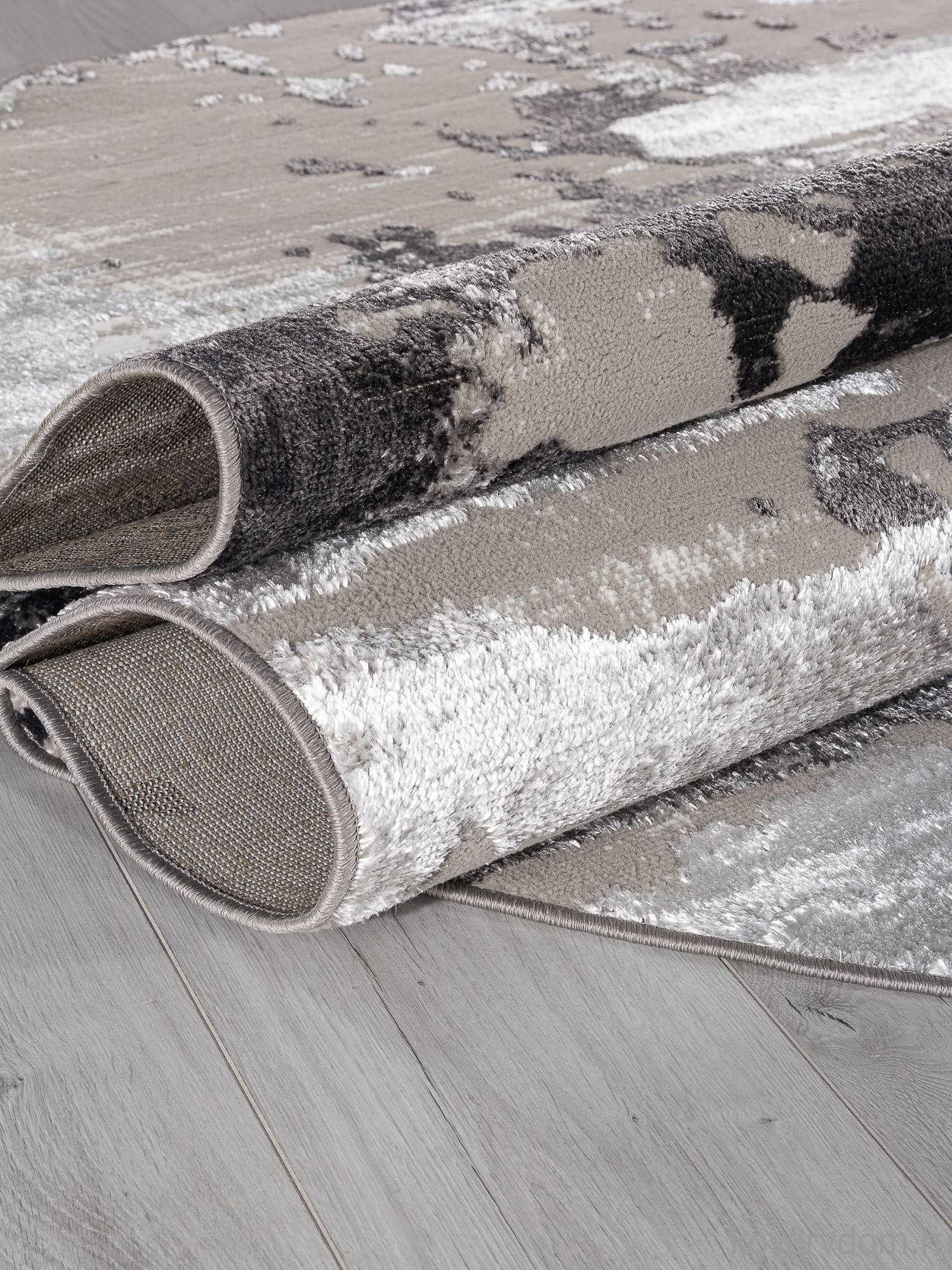 Ковер ANTEP O1471 995 GREY / GREY Овал