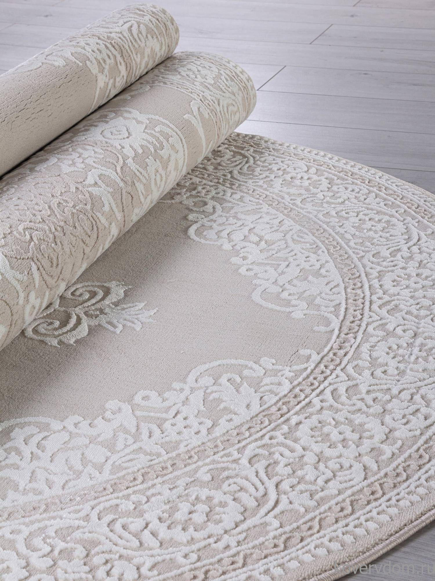 Ковер SIROCCO E830AF BEIGE / CREAM Овал Ковер SIROCCO E830AF BEIGE / CREAM Овал