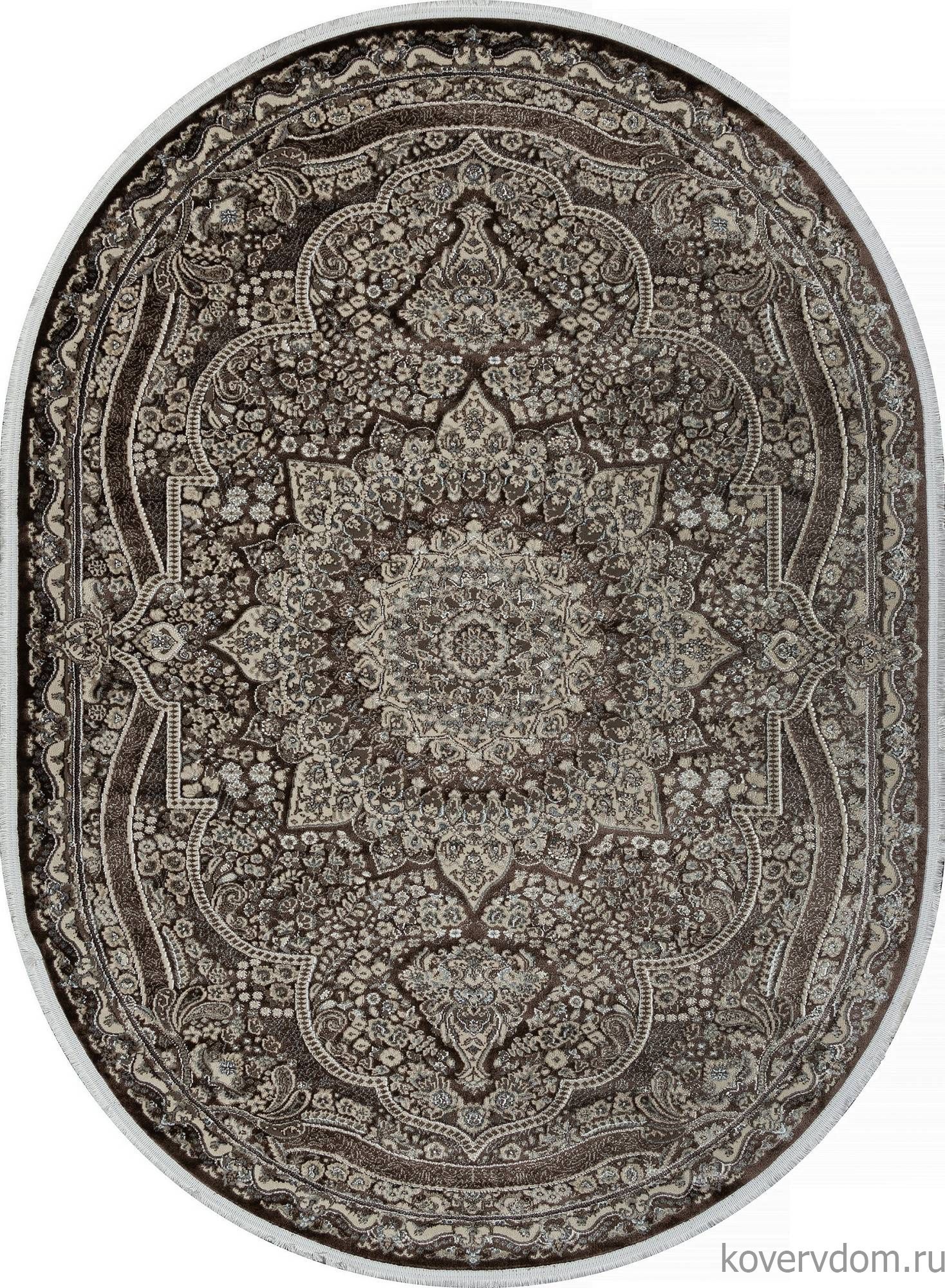Ковер DOLCE D415 BROWN Овал Ковер DOLCE D415 BROWN Овал