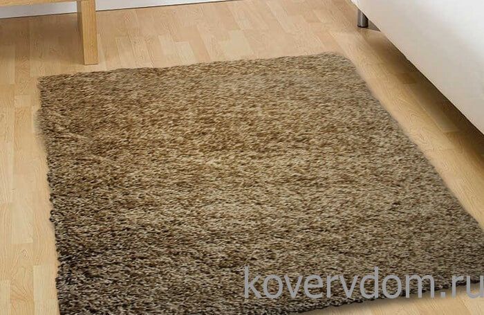 Ковер длинноворсовый Шелк Шегги BEIGE Ковер длинноворсовый Шелк Шегги BEIGE