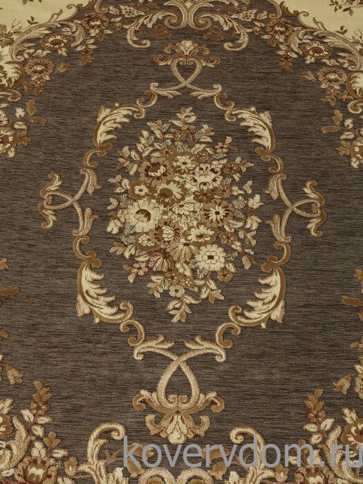 Рельефный ковер из вискозы VENEZIA 5082 191872b lt brow