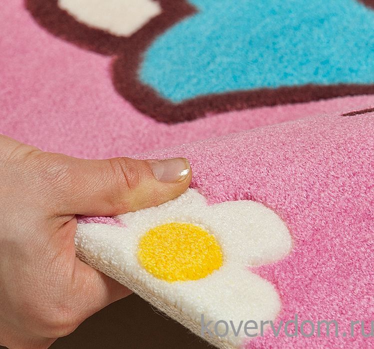 Ковер детский ручной работы Hello Kitty HK-BC-26D Ковер детский ручной работы Hello Kitty HK-BC-26D