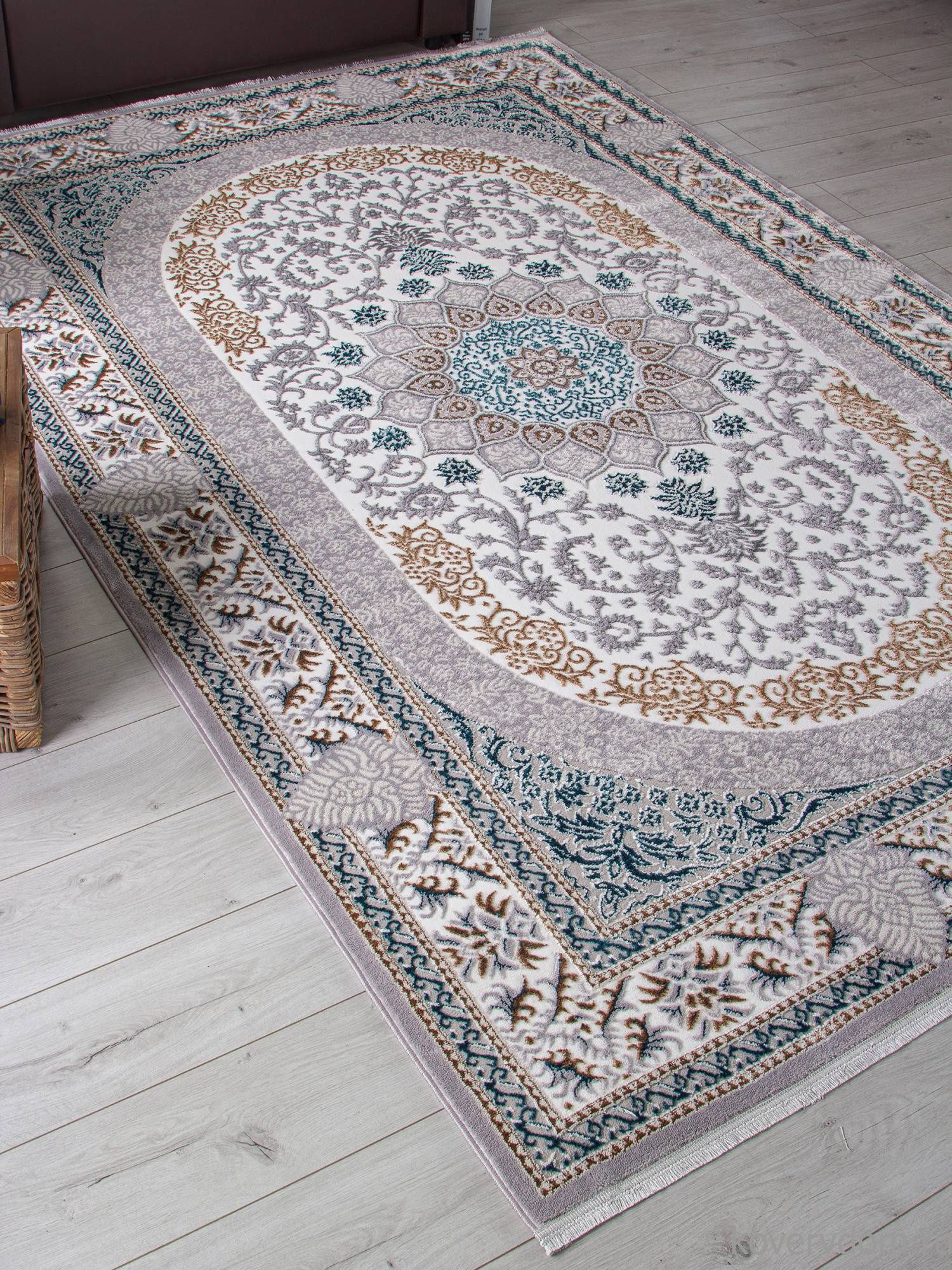 Ковер HALIF F638 GREEN-BLUE