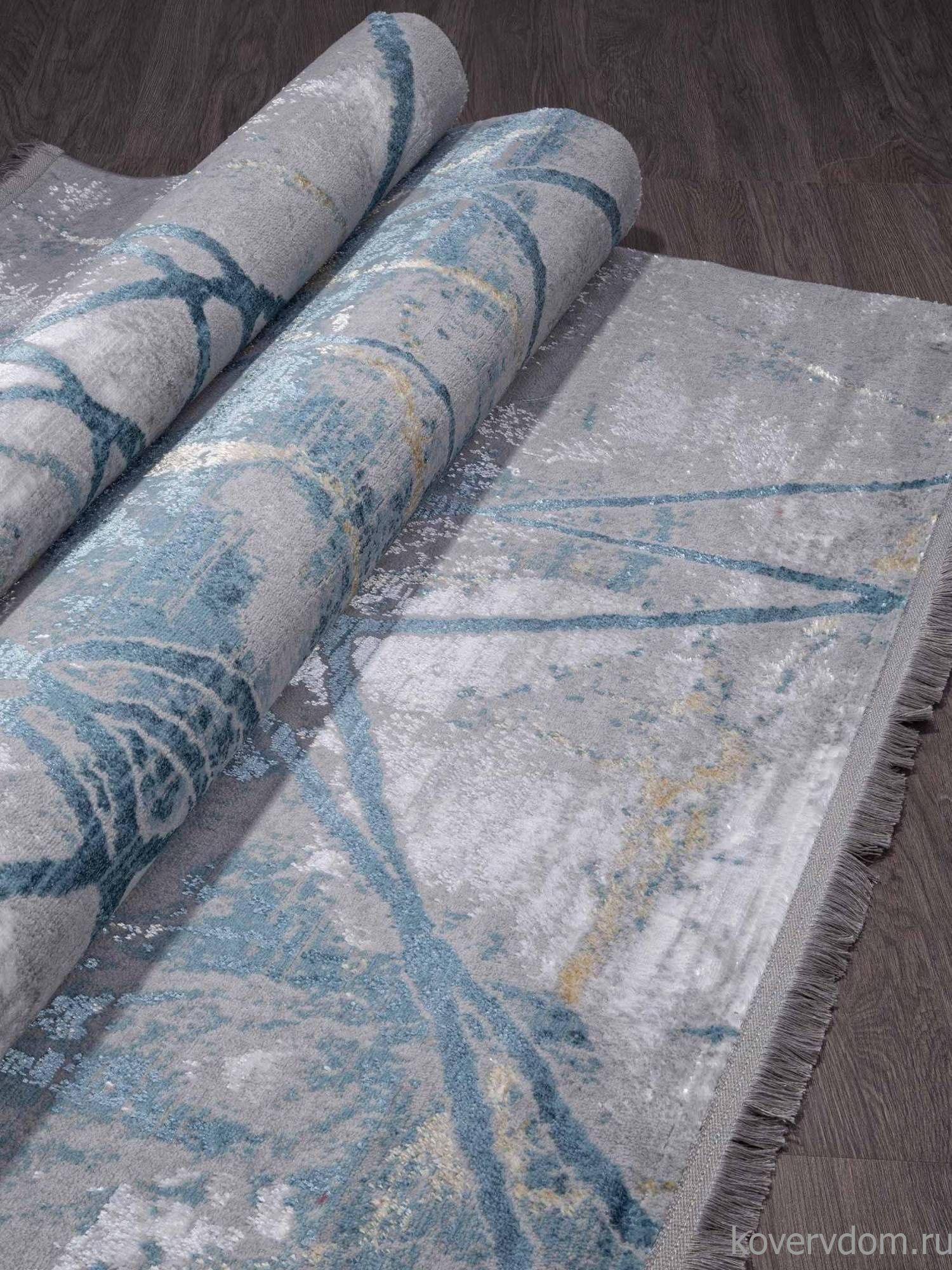 Ковер AJMAL LP 315 GREY / BLUE Ковер AJMAL LP 315 GREY / BLUE