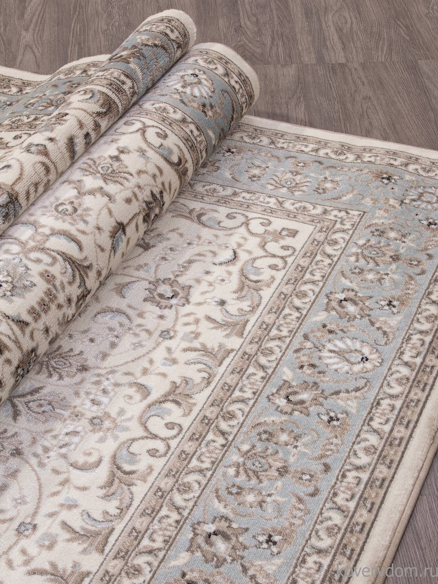 Ковер VALENCIA DELUXE F014 CREAM-L.BLUE