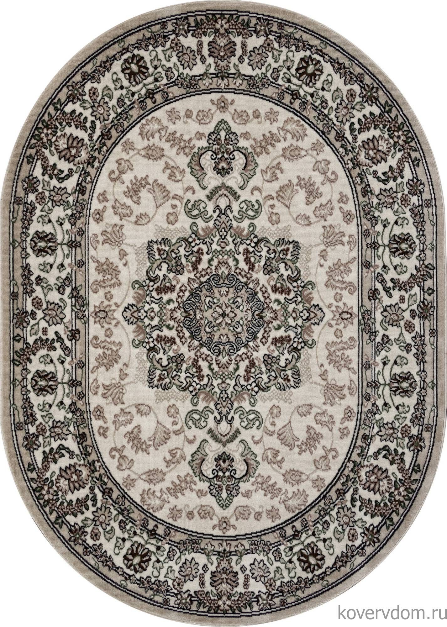 Ковер GAVANA D412 CREAM Овал Ковер GAVANA D412 CREAM Овал