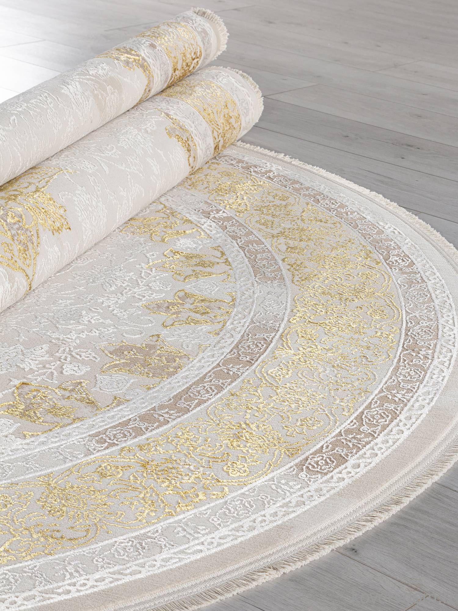 Ковер DELINA A064A CREAM / GOLD FDY Овал Ковер DELINA A064A CREAM / GOLD FDY Овал