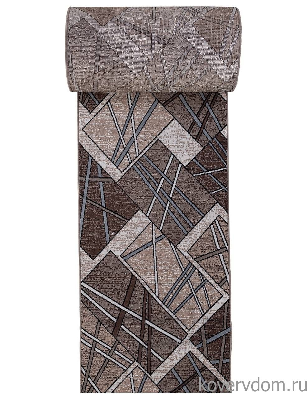 Ковровая дорожка SIERRA D487 BEIGE-BROWN 2 Ковровая дорожка SIERRA D487 BEIGE-BROWN 2