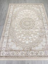 Ковер с бахромой ZARINA A050B L.BEIGE / CREAM