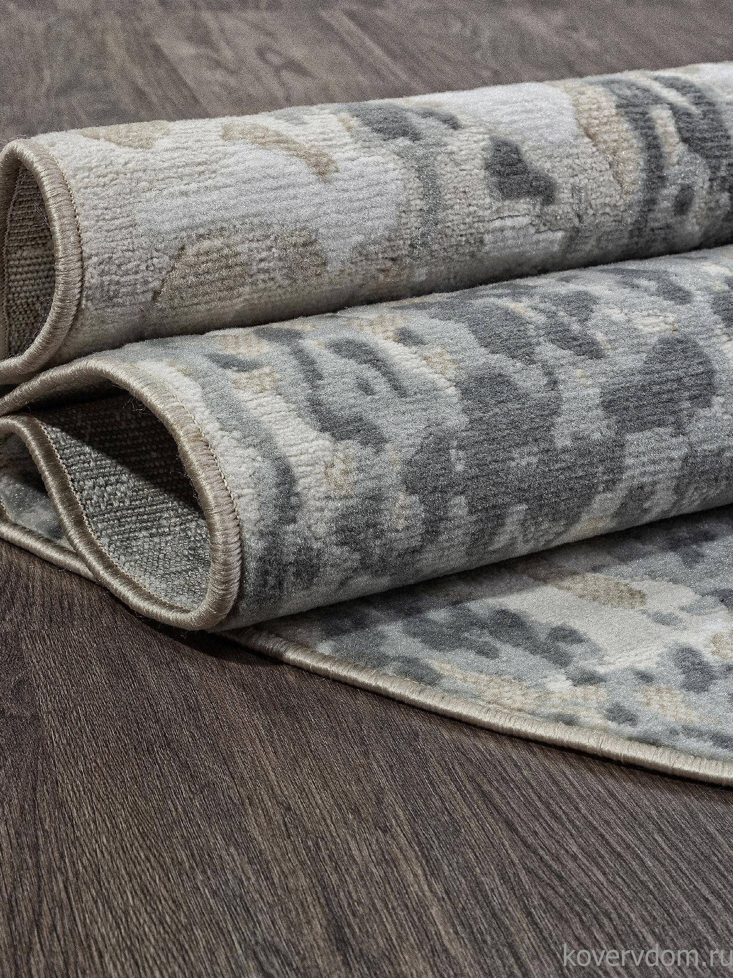 Ковер CUBA-A F269 BLUE Овал