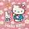 Ковер детский ручной работы Hello Kitty HK-BC-26D