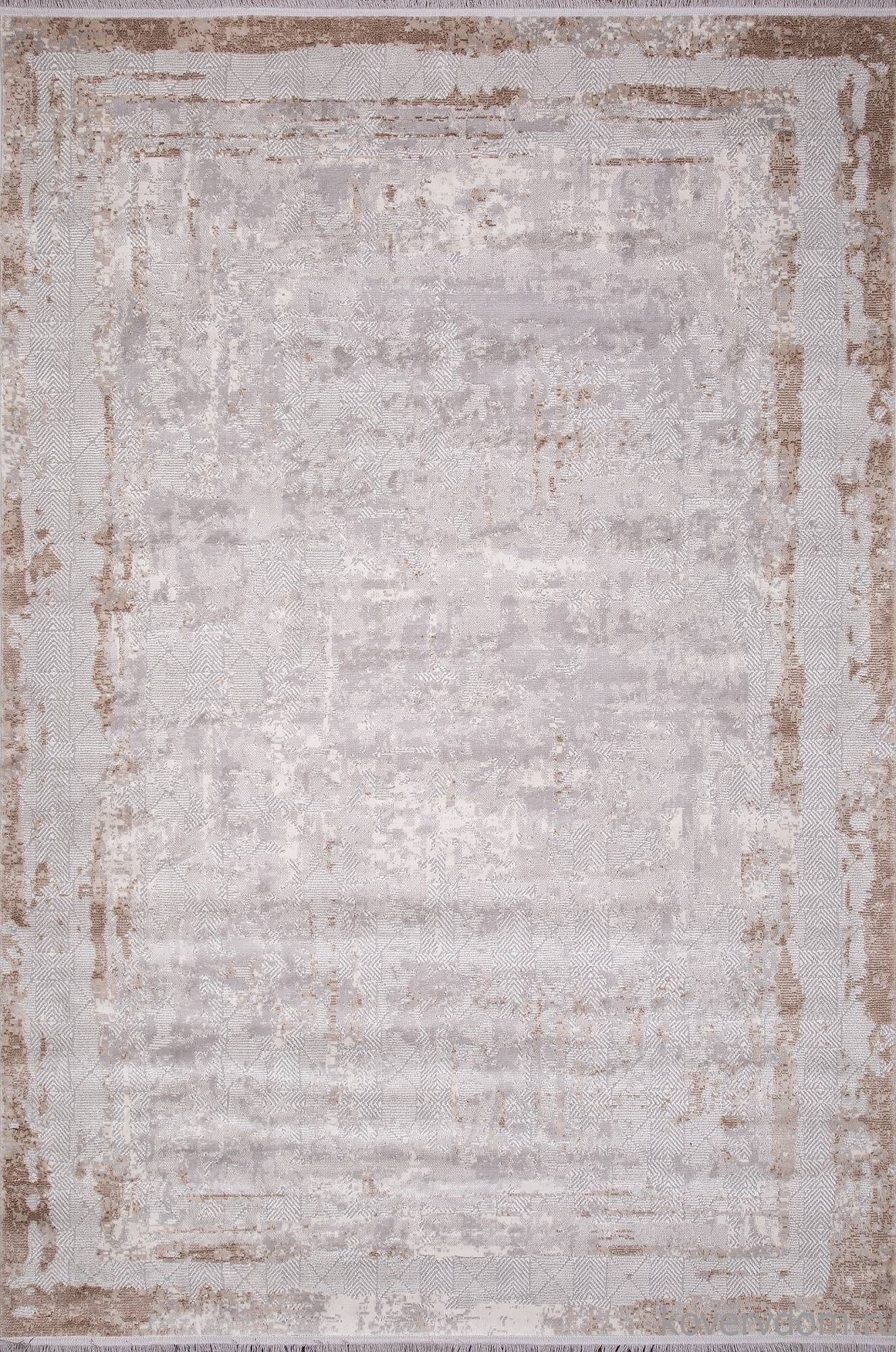 Ковер ALANYA 22464A WHITE / GREY SHR