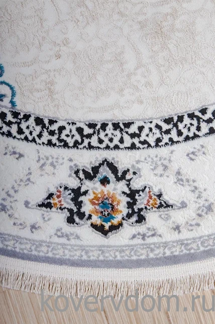 Ковер Amira 4924A L.Grey-L.Grey Круг Ковер Amira 4924A L.Grey-L.Grey Круг