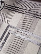 Ковер в гостиную серый NOVA 04075A CREAM HB / ICE GREY HB