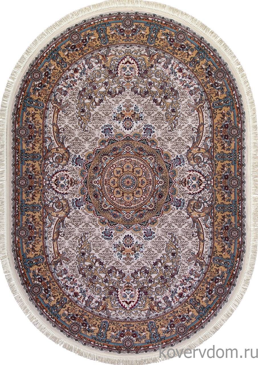 Ковер SHAHREZA D728 CREAM Овал